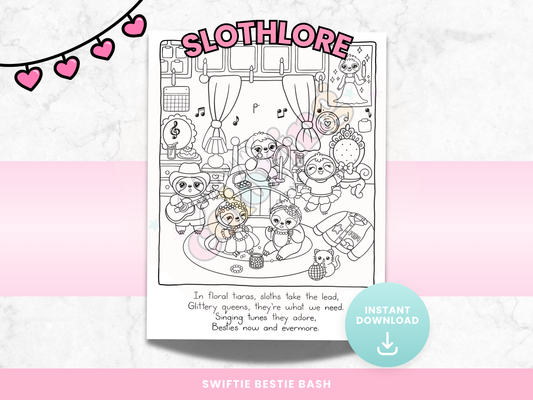 Slothlore: Swiftie Bestie Bash